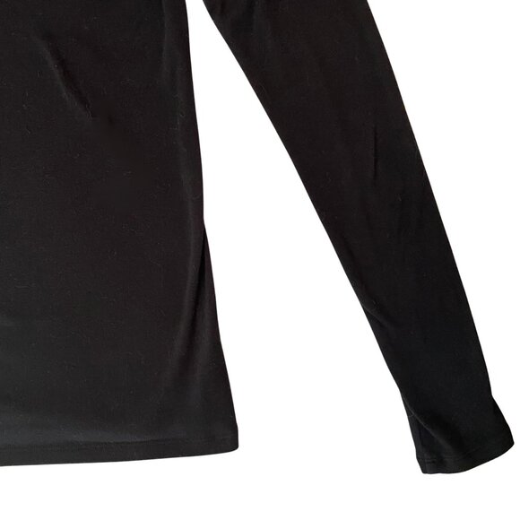 Long Sleeve Turtleneck Shirt • Black • US Small - Picture 11 of 13